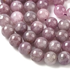 天然マダガスカル ローズクォーツビーズ連売り  ラウンド  10~10.5mm  穴：1mm  約36~37個/連  14.84''（37.7センチメートル）&nbsp;LS-G-Z115-C02-10mm