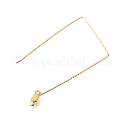 PVD Vacuum Plating 304 Stainless Steel Wire Pendants&nbsp;STAS-S103-12G
