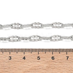 4.5MM 304 Stainless Steel Dapped Chain Necklaces&nbsp;NJEW-D328-03P-02