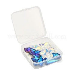 11Pcs K9 Glass Rhinestone Pendants&nbsp;GLAA-TZ0001-02