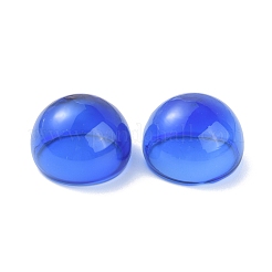 高ホウケイ酸ガラス ディスプレイ ドーム  ミニ卓上半円カバー  ブルー  20x13mm  内径：16.7mm&nbsp;GLAA-WH0035-14B-01