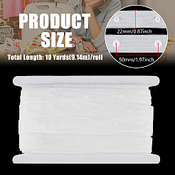 10 Yards Cloth Button Tape&nbsp;FIND-BC0014-05B-02