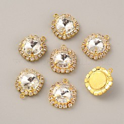 Crystal Glass Rhinestone Pendants&nbsp;RB-TAC0005-06