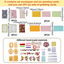 Paper Greeting Card Kit for Children&nbsp;DIY-WH0699-83A