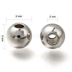 Tarnish Resistant 316 Stainless Steel Spacer Beads&nbsp;STAS-G176-46P-C