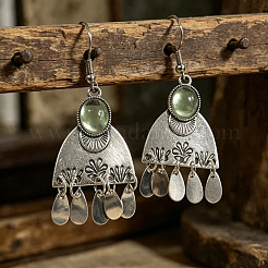 Alloy Resin Chandelier Earrings for Women&nbsp;WG10698-01