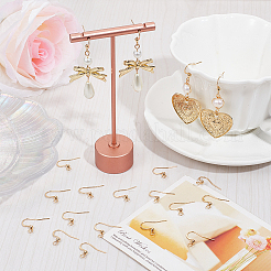 120Pcs 304 Stainless Steel French Earring Hooks with Ball&nbsp;STAS-SC0008-48