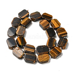 Natural Tiger Eye Beads Strands&nbsp;G-G072-B03-02