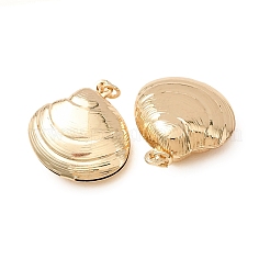 Brass Pendants&nbsp;KK-CJCC82B-01B-G-RS