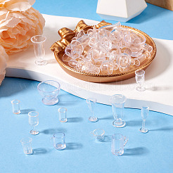 80Pcs 20 Styles Plastic Goblet/Cup Mini Model&nbsp;DOLL-TA0001-05