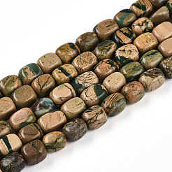 Natural Verdite Stone Beads Strands&nbsp;G-N346-04A-06