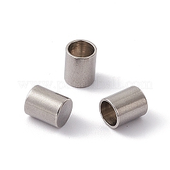 Tarnish Resistant 201 Stainless Steel Cord Ends&nbsp;STAS-G288-01B-P