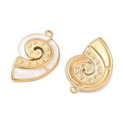 304 Stainless Steel Enamel Pendants&nbsp;STAS-Q119-10A-G