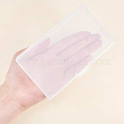 プラスチックビーズ収納ケース  直方体の  透明  13.2x7.7x3cm  6pc  カートン：20x15x10cm&nbsp;CON-BC0004-13