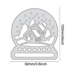 Christmas Carbon Steel Cutting Dies Stencils&nbsp;DIY-WH0170-094