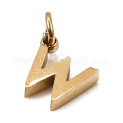 304 Stainless Steel Charms&nbsp;SA-CBABF3F-01G-W