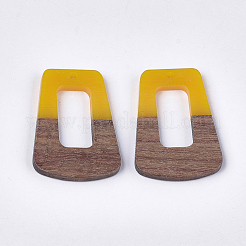 Resin & Walnut Wood Pendants&nbsp;RESI-S358-84