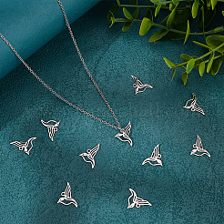 16Pcs 201 Stainless Steel Pendants&nbsp;STAS-UN0060-07