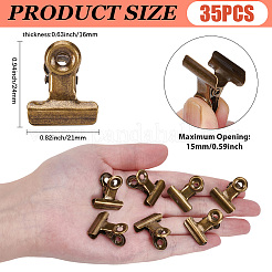 35Pcs Zinc Alloy Clips&nbsp;AJEW-CP0009-28
