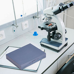 ABS Plastic Microscope Slide Storage Boxes&nbsp;AJEW-WH0766-55B