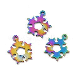 Ion Plating(IP) 201 Stainless Steel Pendants&nbsp;STAS-A066-10M