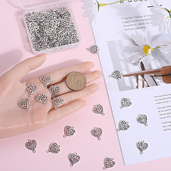 100Pcs Tibetan Style Alloy Connector Charms&nbsp;FIND-SC0006-18