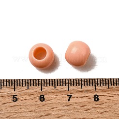 Opaque Acrylic European Beads Beads&nbsp;SACR-ZX012-17B