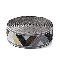 Ethnic Style Embroidery Polycotton(Polyester Cotton) Ribbons&nbsp;OCOR-WH0066-55C