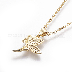 304 Stainless Steel Pendant Necklaces&nbsp;NJEW-E141-16