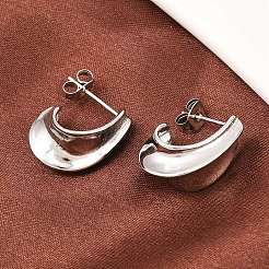 316 Surgical Stainless Stud Earrings&nbsp;EJEW-C160-09P