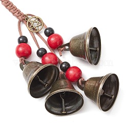 Iron Bell Pendant Decoration&nbsp;HJEW-JM02472