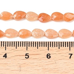 Natural Orange Aventurine Beads Strands&nbsp;G-A303-A02-01