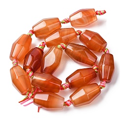 Natural Red Agate Beads Strands&nbsp;G-P605-K01-01A