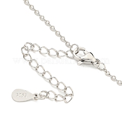 Brass Cable Chain Necklaces&nbsp;NJEW-Z037-02P