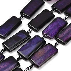 Natural Dragon Veins Agate Beads Strands&nbsp;GG-CBA2A74-01B