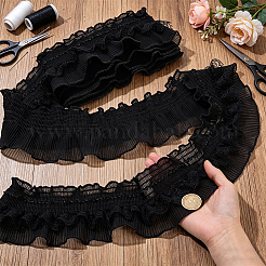 5Yards Polyester Lace Ribbon&nbsp;OCOR-PH0036-70A