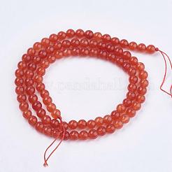 天然石ホワイトジェイドビーズ連売り  染め  ラウンド  ミックスカラー  6mm  穴：1mm  約62個/連  15.7インチ&nbsp;G-R165-6mm-M2