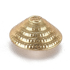 Eco-Friendly Brass Bead Cap&nbsp;KK-H740-09G