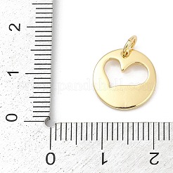 Brass Enamel Charms&nbsp;KK-U062-30G-02