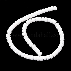 Natural Mashan Jade Column Bead Strands&nbsp;G-E266-02B