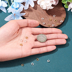 20Pcs 2 Colors Brass Open Jump Rings&nbsp;KK-TA0008-83