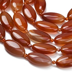 Natural Red Agate Beads Strands&nbsp;G-B178-T01-01