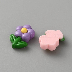 Opaque Resin Cabochons&nbsp;CRES-A059-01