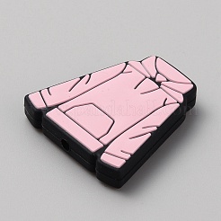 Hoodie Silicone Focal Beads&nbsp;SIL-SZC0003-17B-03