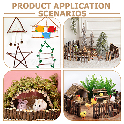 50Pcs Wood Branch Decor&nbsp;DIY-WH0899-822