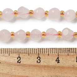 Natural Rose Quartz Beads Strands&nbsp;G-K387-A08-01