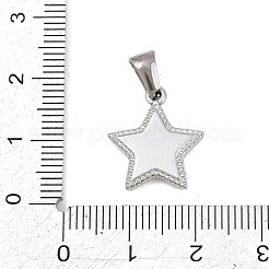303 Stainless Steel Pendants&nbsp;STAS-K325-14P
