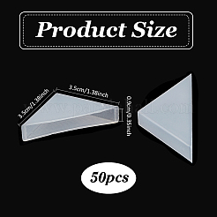 50Pcs Plastic Triangle Corner Protector&nbsp;FIND-NB0005-48B