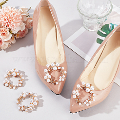 4Pcs Alloy Rhinestone Shoe Decorations&nbsp;FIND-GF0006-58