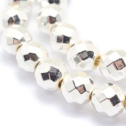 Electroplate Non-magnetic Synthetic Hematite Beads Strands&nbsp;G-L485-03E-S